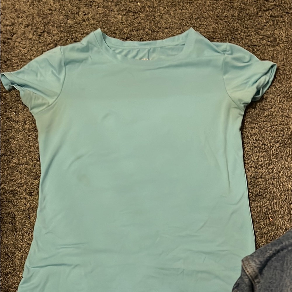 Adidas Women's Blue T-Shirt